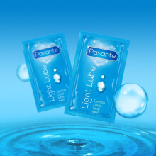 24 x Pasante Gentle Light Lube 10 ml Sachets | Water Based Odourless Lubricants
