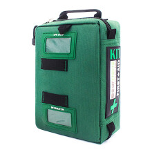 (Empty Bag) Youngshion Compact First Aid Kit Bag Emergency Survival Trauma Medicine Storage Case with Labeled Compartments for Travel Camping Car Work