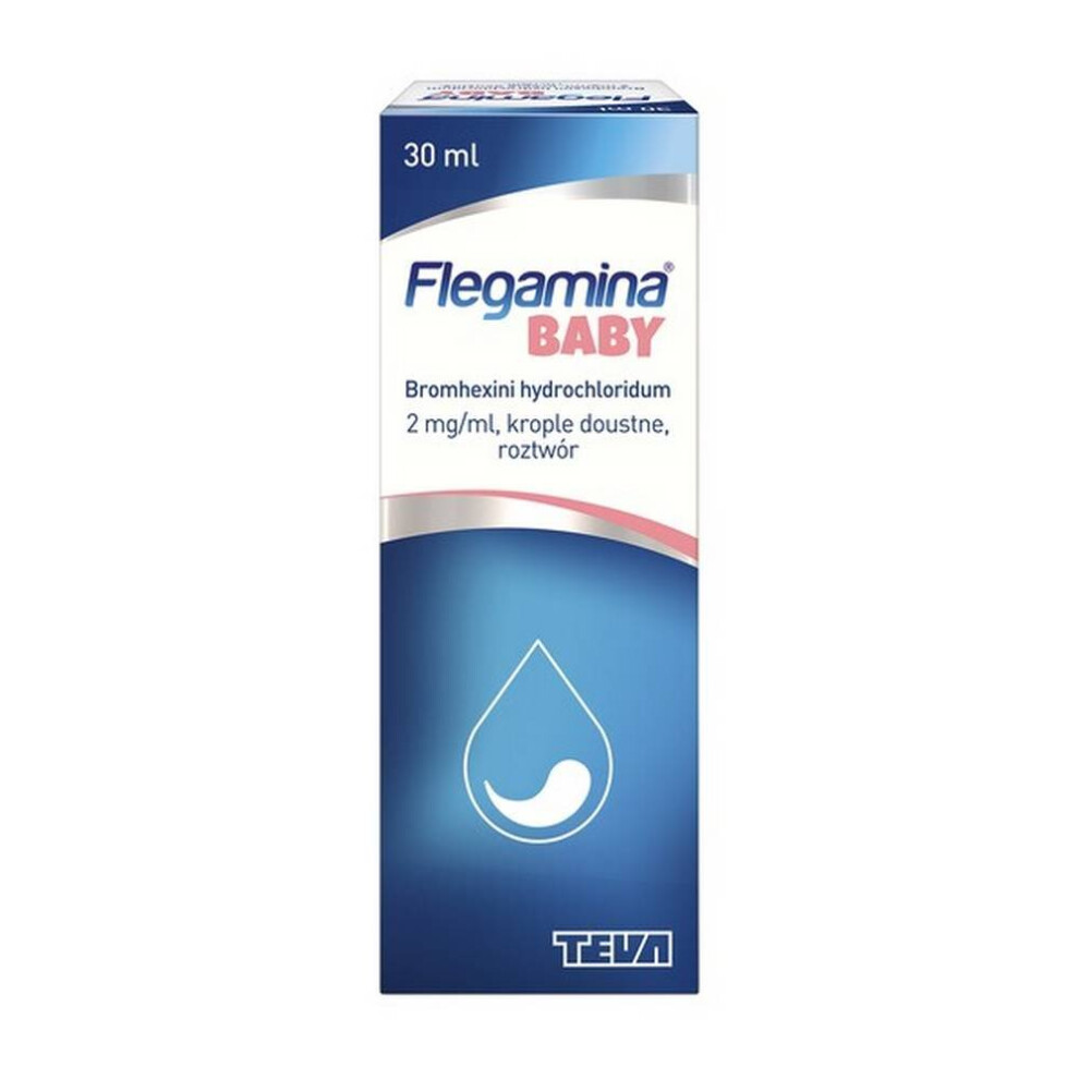 Teva Pharmaceuticals Baby Flegamin 2 Mg / Ml Drops - 30 Ml Acute And Chronic Respiratory