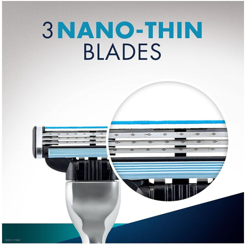 Gillette Mach 3 Blades 8s 1, 8 Count 1