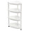 Macallen Bathroom Corner Shelf Storage Unit Freestanding Caddy Plastic 3