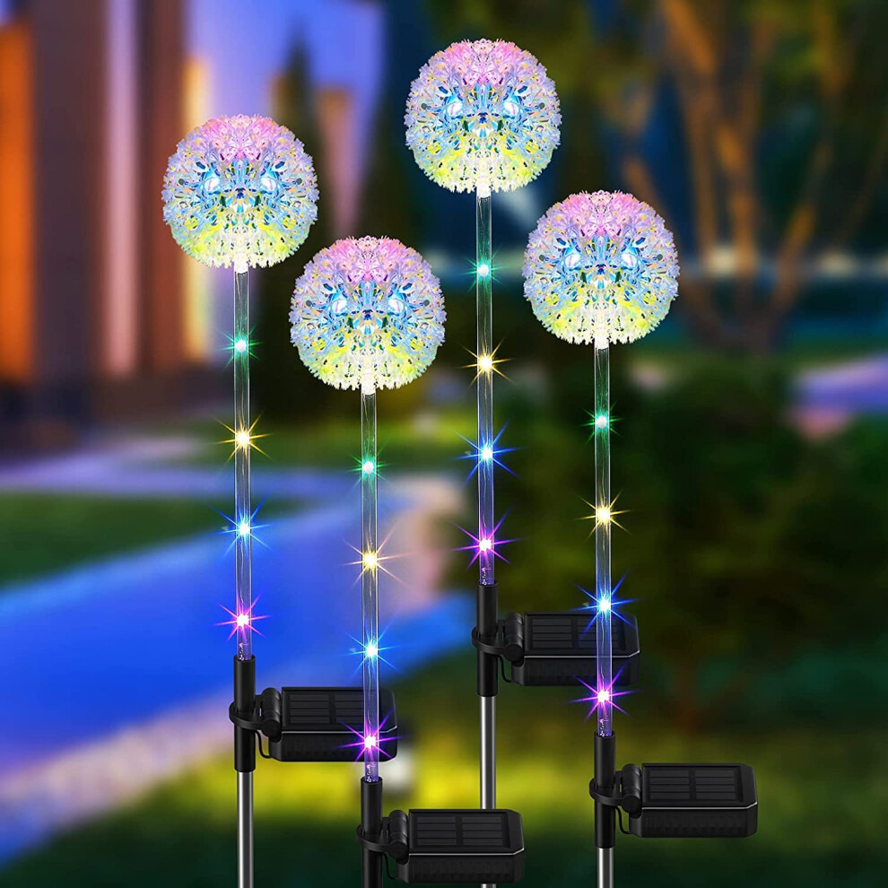 Solar powered colored string lights on sale