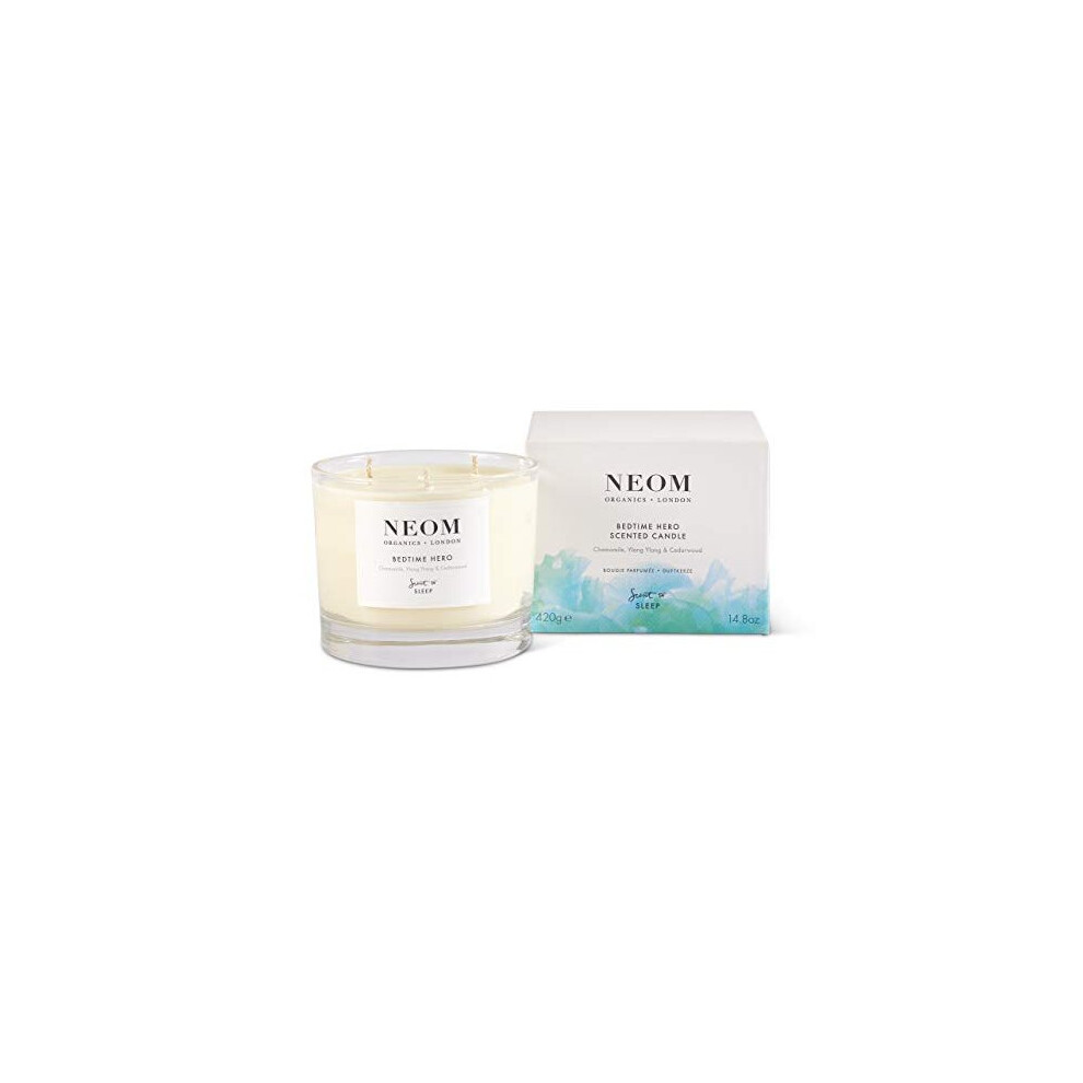 NEOM – Bedtime Hero Scented Candle (3 Wick) - Fruity Fragrance