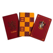 Harry Potter Gryffindor Pocket Notebook Collection Set of 3 Classic