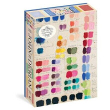 John Derian Paper Goods Painter's Palette 1,000Piece Puzzle Artisan Puzzle