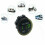 (Red) DC 12V-24V LED Panel Digital Voltage Volt Meter Display Voltmeter Car Motorcycle 6