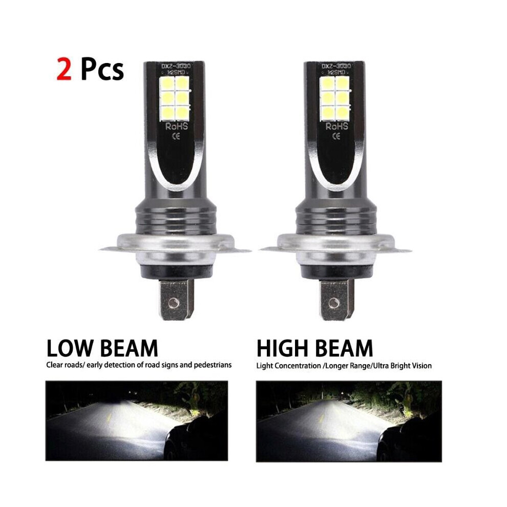 2X H7 Car Led Head Kits 110W 20000Lm Fog Bulbs 6000K Driving Drl Lamp Light 9339130422606