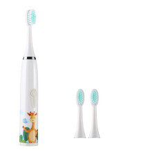 (White Battery) Electric Toothbrush Kids Automatic Battery Operated