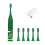 (Green USB) Electric Toothbrush Kids Automatic Battery Operated 1