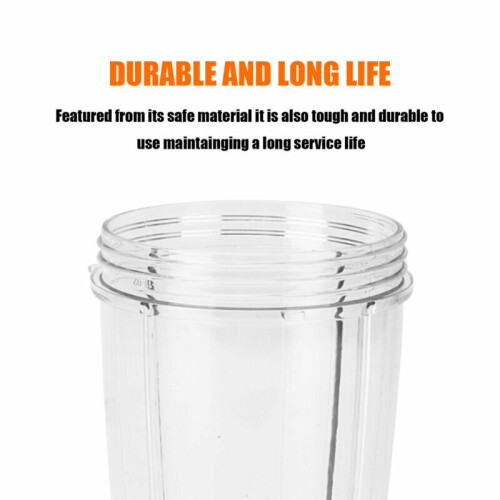 Για Nutribullet Αντικατάσταση μεγάλης κούπας 24oz 600/900w Ανταλλακτικό μεγάλο κύπελλο 2