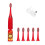 (Red USB) Electric Toothbrush Kids Automatic Battery Operated 1