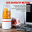 Για Nutribullet Αντικατάσταση μεγάλης κούπας 24oz 600/900w Ανταλλακτικό μεγάλο κύπελλο 5