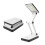 Folding LED Desk Lamp Bright Touch Control Reading Light Portable Compact White 1