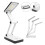Folding LED Desk Lamp Bright Touch Control Reading Light Portable Compact White 6