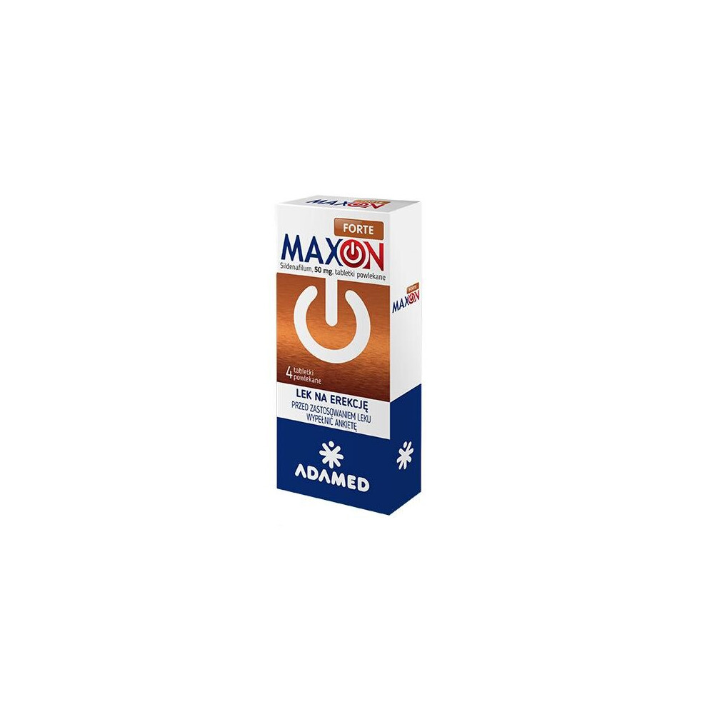 Maxon Forte 50 mg | 4 Tablets - The drug for erectile dysfunction