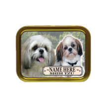 Personalised Shih-Tzu Dog Breed Tobacco Tin Gift & Smoking Products