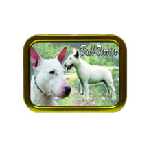 Bull Terrier Dog Breed Tobacco Tin Gift & Smoking Products