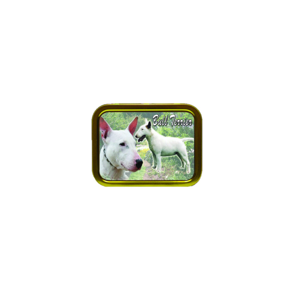 Personalised Gift Products Bull Terrier Dog Breed Tobacco Tin Gift & Smoking Products