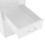 Living And Home (White) Rolling File Cabinet Office Storage w/ 5 Drawers Shelf Wheels 3