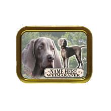 Personalised Weimaraner Dog Breed Tobacco Tin Gift & Smoking Products