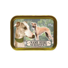 Personalised Whippet Dog Breed Tobacco Tin Gift & Smoking Products