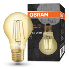 Osram 1906 LED 51W Vintage Filament Glass GLS ES Bulb | E27 - Gold