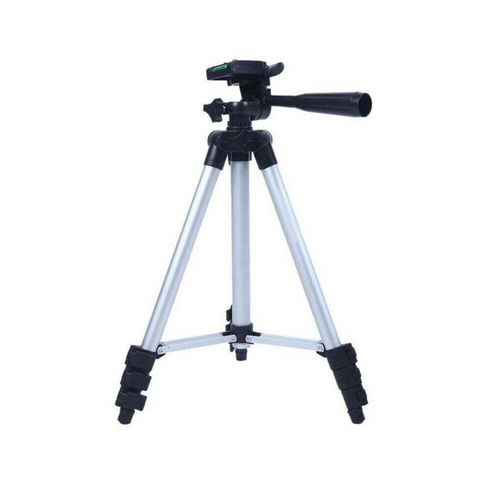 Camera Tripod Lightweight Portable Three-Way Head Stand Camcorder Phone Holder 699346079025