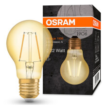 Osram 1906 LED 21W Vintage Filament Glass GLS ES Bulb [E27] - Gold