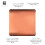 Trendi Switch Trendi Artistic Modern Glossy Tactile Single Blanking Plate Copper 2