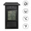 (Black) Digital Display Max Min Greenhouse Thermometer 1