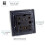 Trendi Switch Trendi Artistic Modern Glossy 45 A Tactile Light Switch & Neon Insert Copper 4