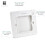 Trendi Switch Trendi Artistic Modern Glossy Tactile Single Blanking Plate Copper 4