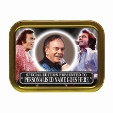 Personalised Icon Legend Neil Diamond Tobacco Tin Gift & Smoking Products