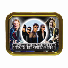Personalised Icon Legend Bon Jovi Tobacco Tin Gift & Smoking Products