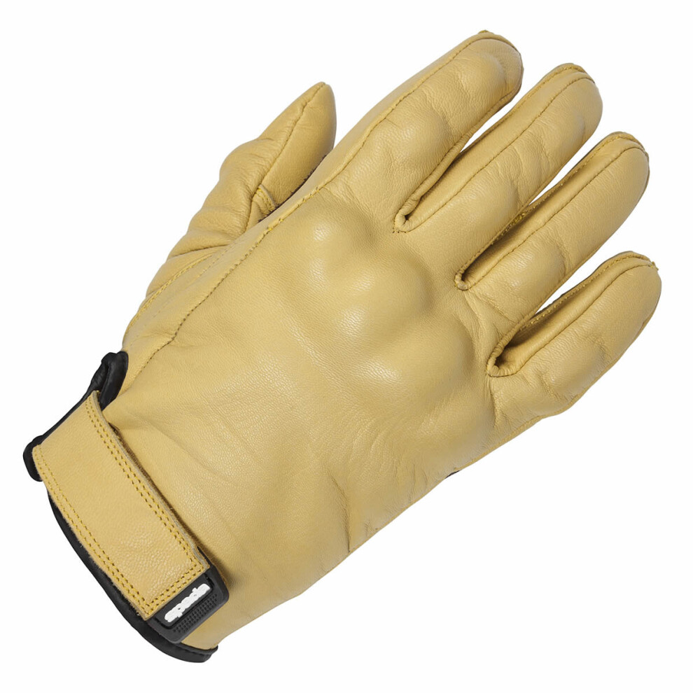 (, S) Spada Wyatt Ce Leather Motorcycle Gloves Brown 5032173155268