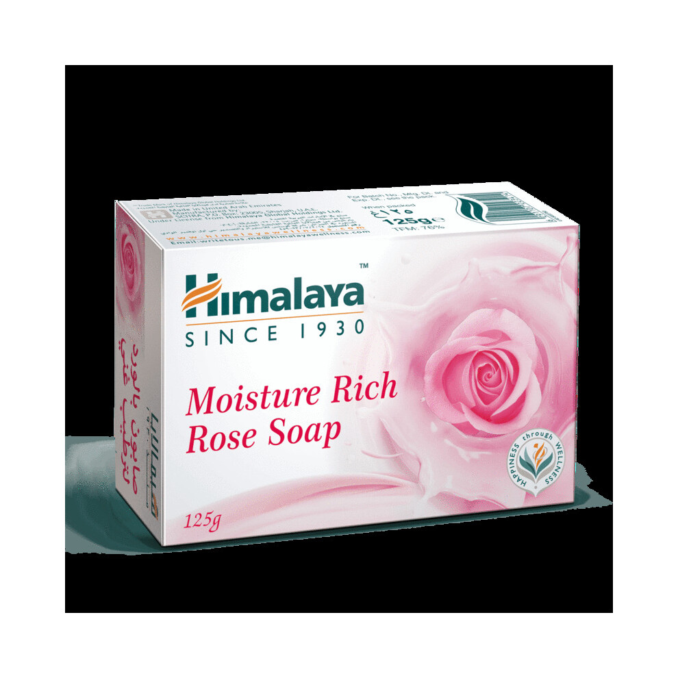 Moisture Rich Rose Soap 125g