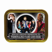 Personalised Icon Legends The Rolling Stones Tobacco Tin Gift & Smoking Products