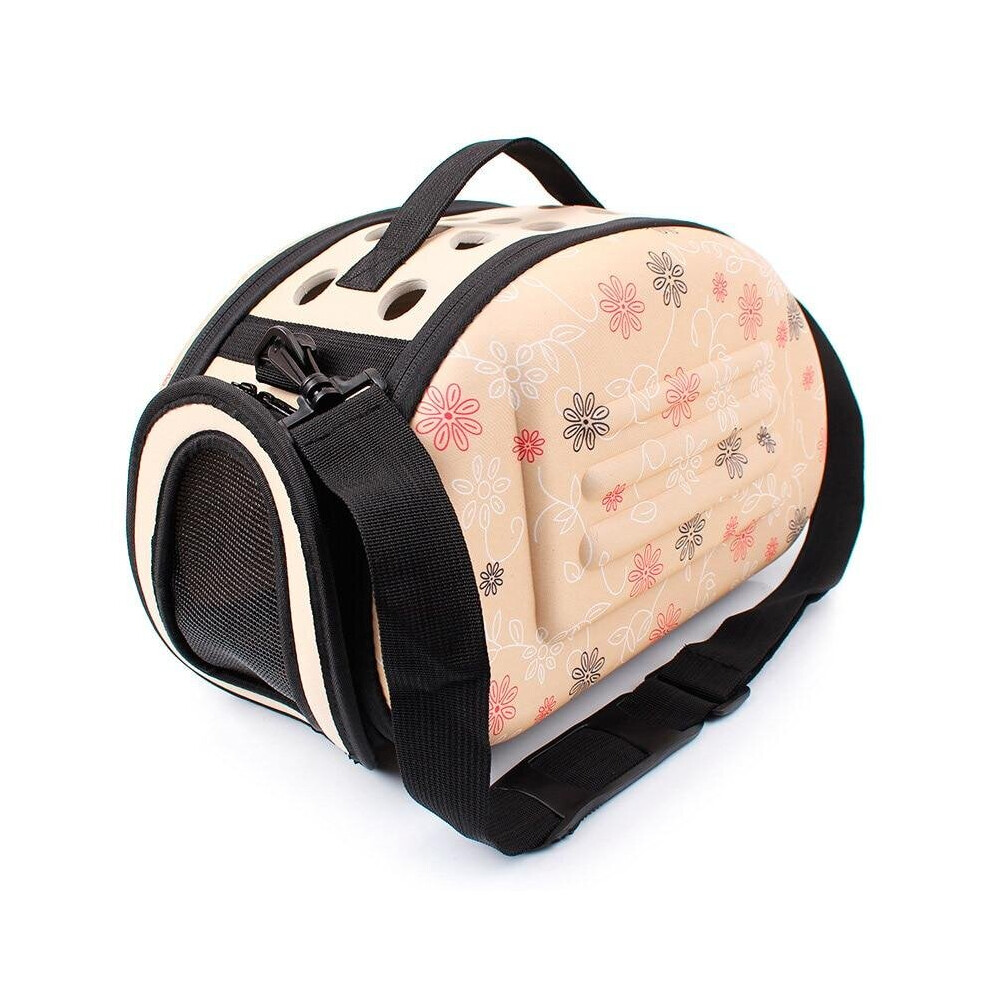 (ChaMpagne, 36x22x20cM) Pet Carriers for Small Cats Dogs Transport