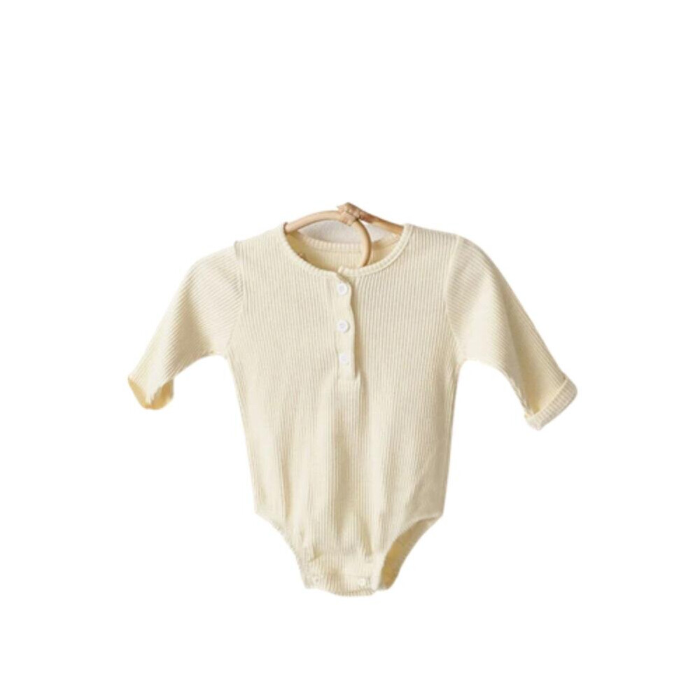 (ivory boy roMper, 3M) Baby Long Sleeve Rompers Newborn Clothes for 0-2 Years