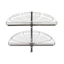 (Ø690, Grey) Half carousel - kitchen storage system