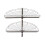 (Ø750, Chrome) Half carousel - kitchen storage system 1