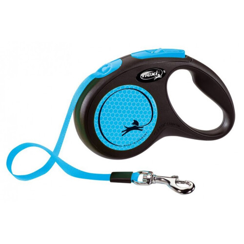 flexi rolling line New Neon 5 metres black/blue