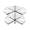 (Ø600, Grey) Three quarter carousel - kitchen storage system 1