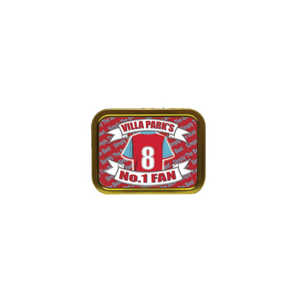 Personalised Gift Products Aston Villa Tobacco Tin Gift & Smoking Products