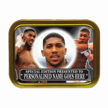 Personalised Anthony Joshua Icon Legend Tobacco Tin Gift & Smoking Products