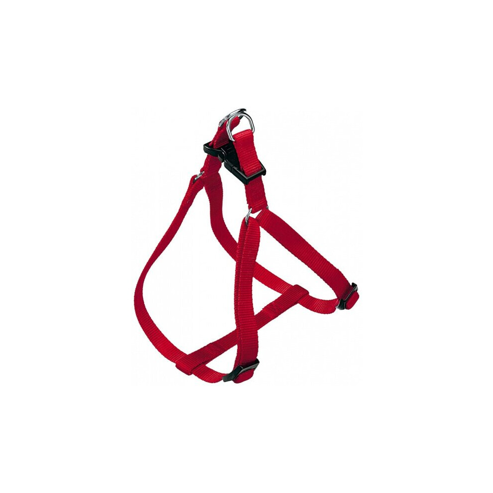 doggy harness Easy 50 to 78 cm nylon red