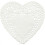 heart-shaped napkins 10 cm 30 pieces 1