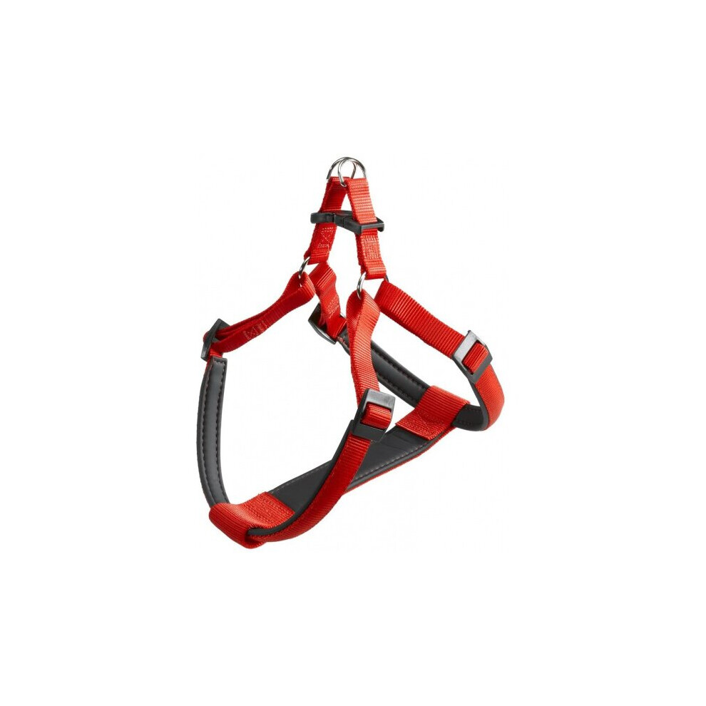 dog harness Daytona 36 to 54 cm nylon red