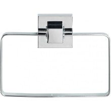 towel ring Vacuum-Loc 18,5 x 14 cm stainless steel silver