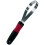 trim comb 28,5 x 6,5 cm steel black/red 1